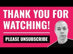 Please Unsubscribe!