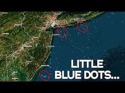 Are These All Mystery Drones?...(Blue dots on the map)