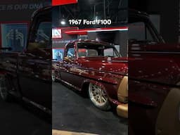 Our ‘67 bumpside build at SEMA equipped w/ Wilwood 🔥 #wilwood #fatfendergarage #fordf100 #bumpside