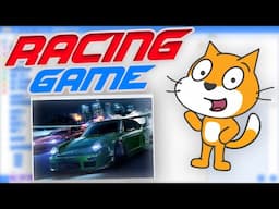 How to Make A SCROLLING RACING GAME In Scratch!