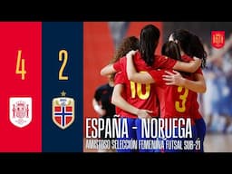 RESUMEN | FÚTBOL SALA SUB-21 FEMENINO | España 4-2 Noruega | 🔴 SEFUTBOL