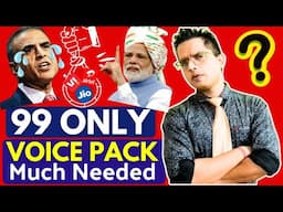 Jio Airtel VI 99 Voice Packs | Airtel Satellite Internet Launch | Tata Play Merger Cancel #trending