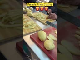 French Fries Cutting | #frenchfries #frenchfriescutting