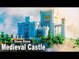 Minecraft: How to build a Medieval Castle | Tutorial Part.2