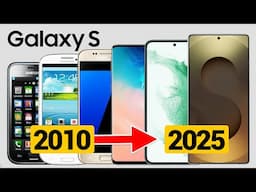 Samsung Galaxy S Evolution | From Galaxy S1 to Galaxy S25