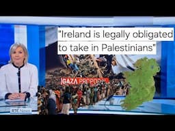 Israel's defence minister says Ireland is legally obligated to take in Palestinians