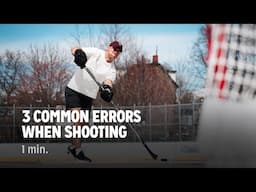 3 Common Errors When Shooting