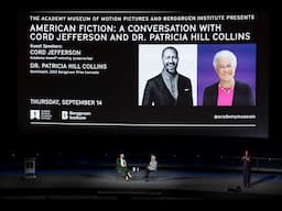 American Fiction: Cord Jefferson and Dr. Patricia Hill Collins