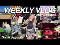 a CHATTY & REALISTIC week in my life 🌷 (facetime vibes) | new years eve, 2025 reset, pilates, etc! ✨