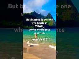 🇮🇱 Jeremiah 17:7 ✝️ #ThankYouYeshua #ThankYouYHWH #ThankYouHolySpirit #YHWH #Yeshua #Jesus #Jireh