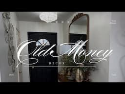 *NEW* THE OLD MONEY DECOR TREND| DECORATE WITH ME #oldmoneyvibes