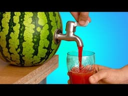 20 ORIGINAL WAYS TO CUT WATERMELONS!