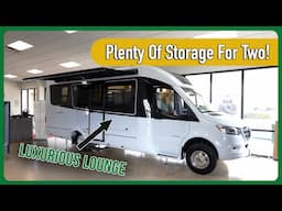 Murphy Bed Lounge = Premium Comfort | 2025 Leisure Travel Vans Unity 24MBL