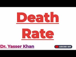 Death Rate | Meaning Of Death Rate | Population Statistics | Population Economics | Demography | UGC