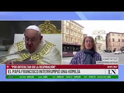 Preocupa la salud del papa Francisco: suspendió una misa por una bronquitis