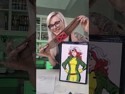 Rogue Cosplay part 1 - Belt #xmen97 #cosplay #xmen #tutorial