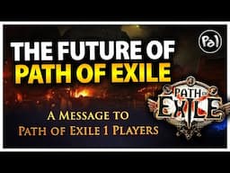 The Path of Exile 1 Situation is Sad