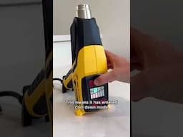 FURNO Heat Gun - Not Turning Off?