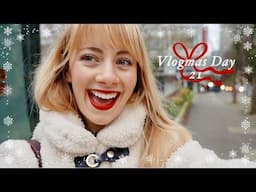 Festive city walks, homemade potpourri & ornaments 🧣🌲✨ VLOGMAS DAY 21