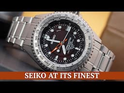 Seiko at its finest - they don't make 'em like this anymore - Kinetic Landmaster SBCW001 5M45-6A01