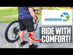 For the cyclists! Super comfy and lightweight Padded Mountain Biking Shorts // Moosehill