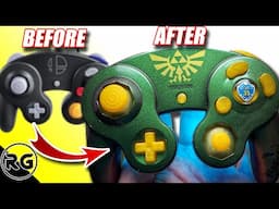 Making the 35th Anniversary Legend of Zelda controller Nintendo DIDNT - Gamecube Controller Mod