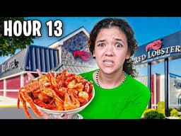 EATING for 24 HOURS!!