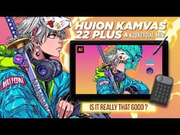 The Huion Kamvas 22 Plus Enhanced My Artwork—Here’s How!