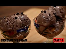 आईस्क्रीम क्लास दिवस-3 | चॉकलेट आइस क्रीम | Chocolate ice cream | Smart Recipes