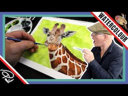 Realistic WATERCOLOR ANIMAL Painting