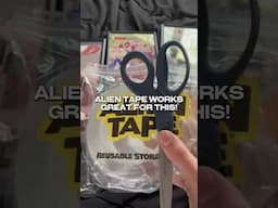 Hang pictures in your rv with alien tape! #shorts #shortvideo #short #rvlife #rvliving #alientape