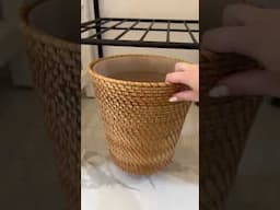 Rattan Bathroom Decor from BHG Walmart