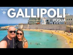 GALLIPOLI, Italy 🇮🇹: A Day of Sun, Sea, and Surprises in PUGLIA! 🌞🌊