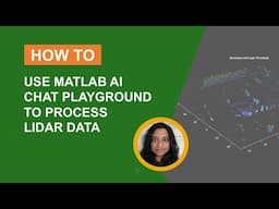 How to use MATLAB AI Chat Playground to process LIDAR data