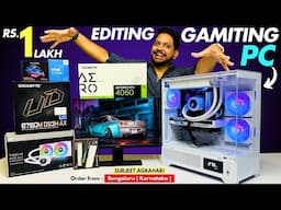 Rs 1,00,000 Gaming & Editing PC | RTX 4060 | Intel i5 - 14600K | Mr Pc Wale