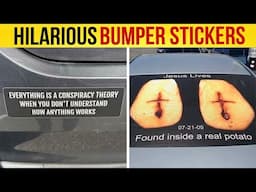 Hilarious Bumper Stickers That Will Have You Laughing Out Loud || Funny Daily