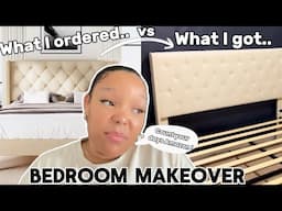 S1:E3 Bedroom Makeover Continued.. | Bedroom Thrift Finds + Amazon and FB Market seller SCAMMED me‼️