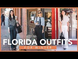 Florida Winter Outfits and Accessories for December