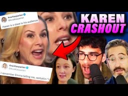 LATE NIGHT RAMPAGE: Ana Kasparian ATTACKS Hasan, LIES about Emma Vigeland & Sam Seder on Twitter