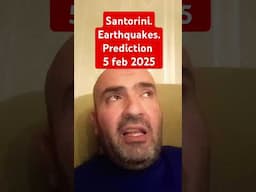 Santorini volcano. Earthquakes. Greece. Turkiye.