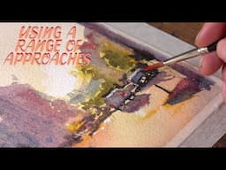 What Colour Shadows? Three Street Scenes - Preview with Tom Shepherd School of Watercolour