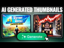 New AI Tool Generates Thumbnails In Seconds (AI THUMBNAIL MAKER)