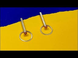 How to Make Silver Stud Earrings | Jewelry Making | Metalsmithing