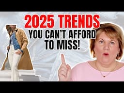 2025 Fashion Trends for Women Over 50! (Plus Size, Curvy & Apple Body Shape)✅