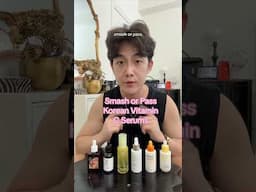 Smash or pass viral korean vitamin c serums #kbeauty #vitamincserum #skincareproducts