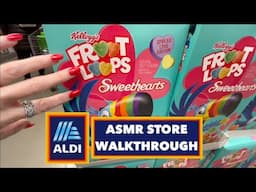 ASMR Gum Chewing Aldi Store Walk Through | Whispered Voice Over