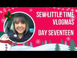 Vlogmas Day 17 - School Trip and I finished my Sequin Pinafore Dress!