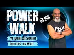 6000 Steps Turbo Power Walk FAT BURNING ZONE to Health