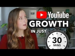 The 30-Minute Rule for YouTube Growth (YouTube Strategy)