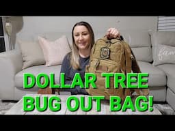 DOLLAR TREE BUG OUT BAG!